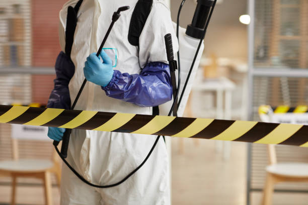 Professional Trauma Scene Cleanup technician working in Vernon, UT